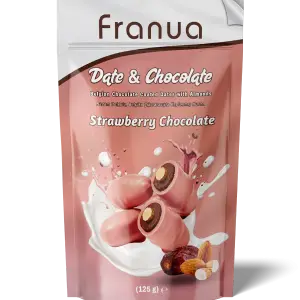 çilekli çikolatalı hurma bademli franua
