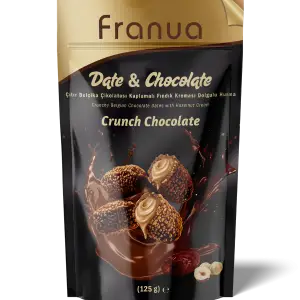 Fındık Kremalı Çikolatalı Hurma Franua Crunch